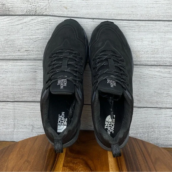 The North Face Vectiv Exploris Waterproof Futurelight Black Leather Shoe Mens 10